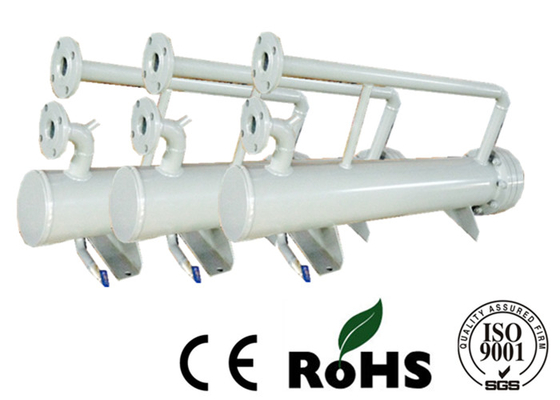Permutador de calor Shell do refrigerador de água de R134a e tipo do tubo para a água subterrânea