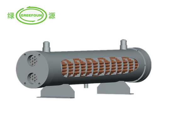 Único circuito resistente à corrosão Shell Tube Heat Exchanger