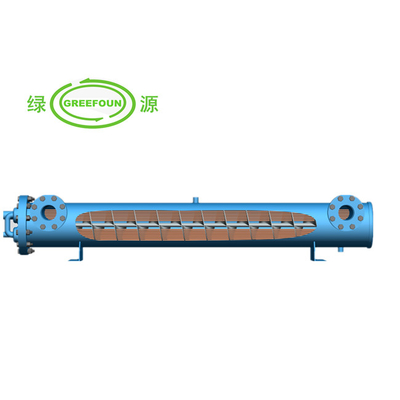 R140A evaporador de cobre de refrigeração água de Shell e do tubo para a indústria mais fria