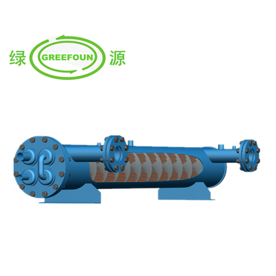 O tipo seco água do evaporador R140A refrigerou o tubo de aço inoxidável do evaporador do tubo de cobre